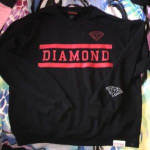 Diamond Black Crewneck